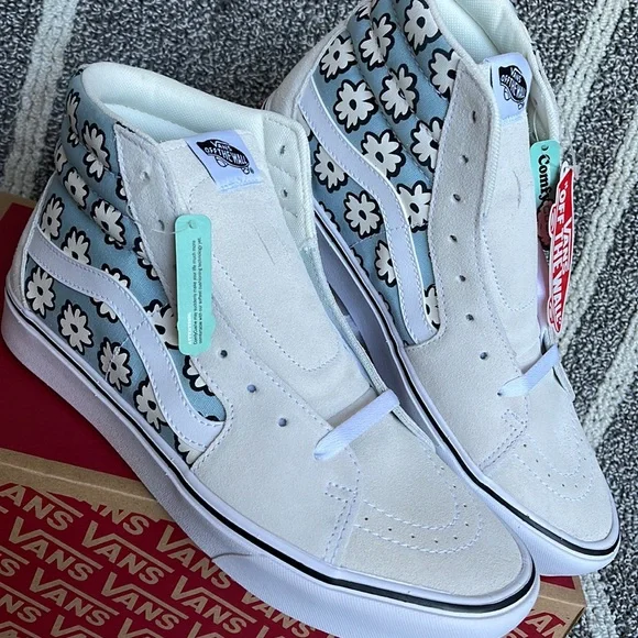 Vans Comfycush Sk8-Hi Mixed Cozy Marshmallow Pastel MENS - Picture 7 of 16